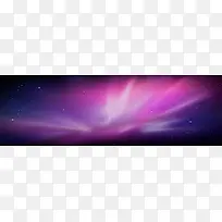 黑底科幻紫色光芒星空宇宙