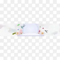 梦幻唯美纺织类banner背景广告图
