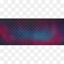 蓝色渐变卡通小熊底纹banner背景