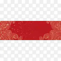 2018春节红色复古中国风banner