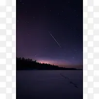 紫色星空H5背景