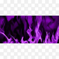 紫色火焰背景图