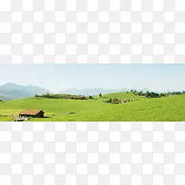 山坡绿色草原