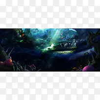 海底世界促销banner