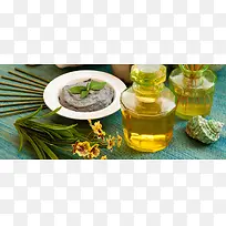 spa水疗美容护肤护体背景banner