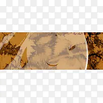 咖啡古典欧式背景banner
