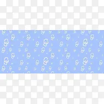 小清新蓝色花纹纹理背景图