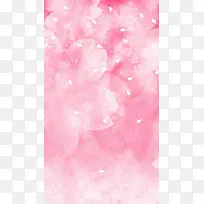 粉红花卉背景