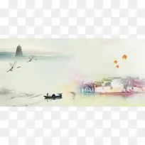 水墨中国风背景