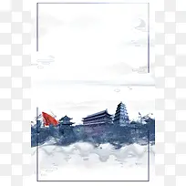 中国梦强军梦八一海报背景素材
