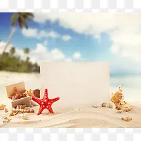 唯美度假沙滩景色