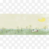 秋季童装淘宝上新banner