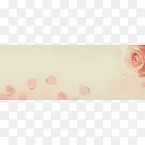 浪漫花朵女装背景