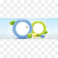 卡通清新背景banner