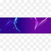 淘宝渐变科幻背景海报banner