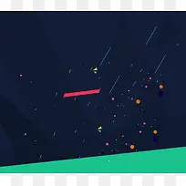 几何背景海报素材