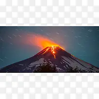 流星火山大气风景