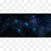 创意星空背景