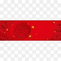 春节年货海报背景下载