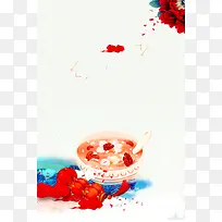 中国传统节日腊八节背景