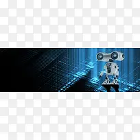 科技机器人海报banner