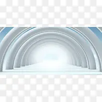 白色建筑背景