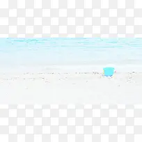 沙滩文艺背景图
