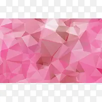 粉色立体抽象矢量背景素材