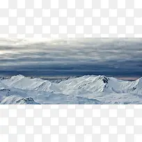 雪山风景摄影白色旅游海报背景