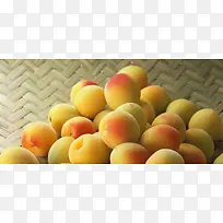 美食杏水果背景
