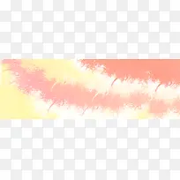 泼墨背景banner