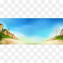 手绘背景