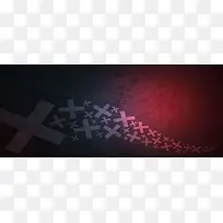 花纹五彩炫酷banner