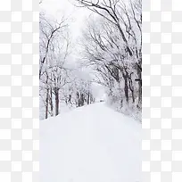 冬天下雪背景