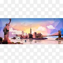 扁平背景
