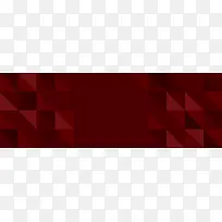 巧克力色几何形banner背景