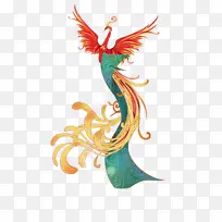 国潮风格 中国风 凤凰 传统素材 PNG
