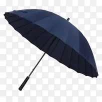 雨伞 一把雨伞 深蓝色雨伞