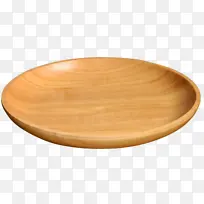 木质圆形盘子