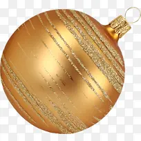 圣诞节金色球装饰