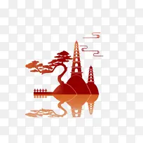 古代建筑物素材