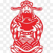 传统剪纸元素