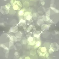 绿色森林朦胧光点