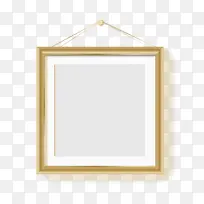 金色质感艺术画框相框