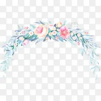 小清新花朵 手绘画