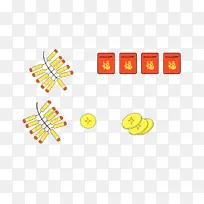 春节手绘元素