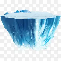 蓝色冰山平台