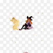 万圣节奇幻之夜女巫星星