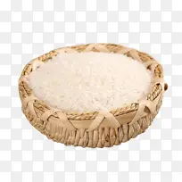 实物农产品白色大米香米PNG高清