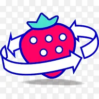 草莓 音乐节 logo